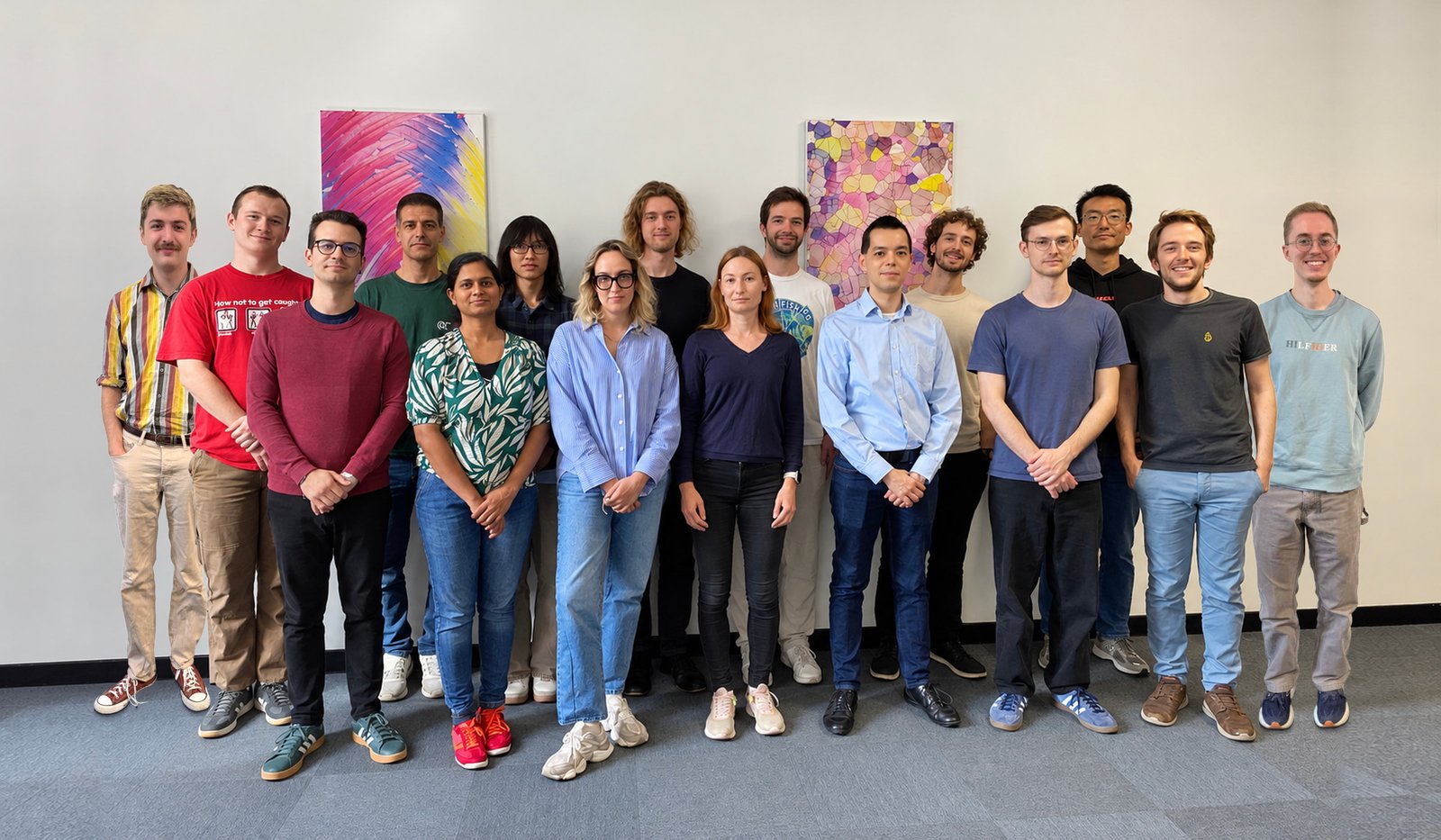 Members of the Lam Research Group at the University of Greenwich